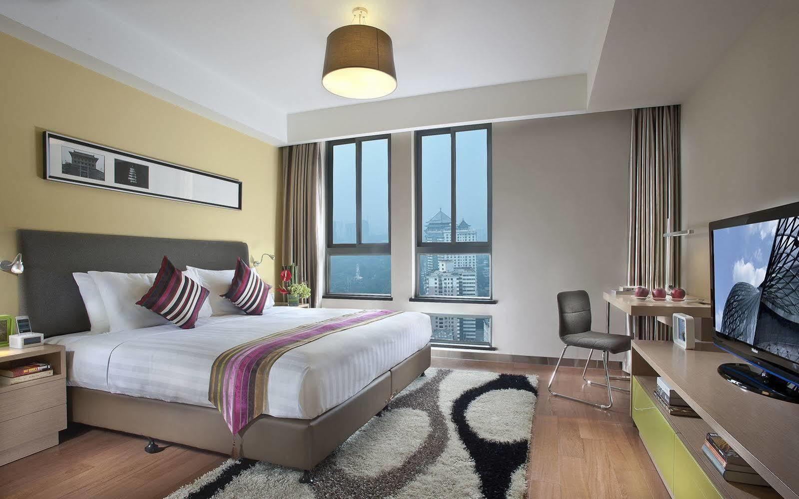 Citadines Aparthotel Xingqing Palace Xi'An Xi'an  Buitenkant foto